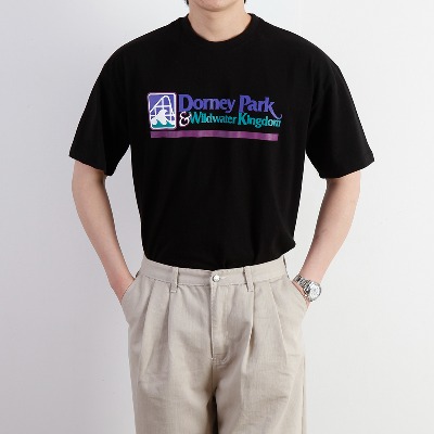 파크 프린팅 숏슬리브 티셔츠 (3 color)
